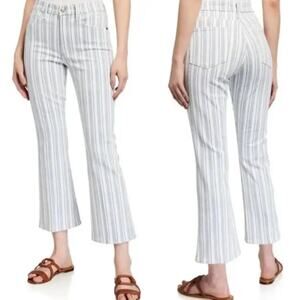 FRAME Le Crop Mini Boot Stripe Denim Jean | 29